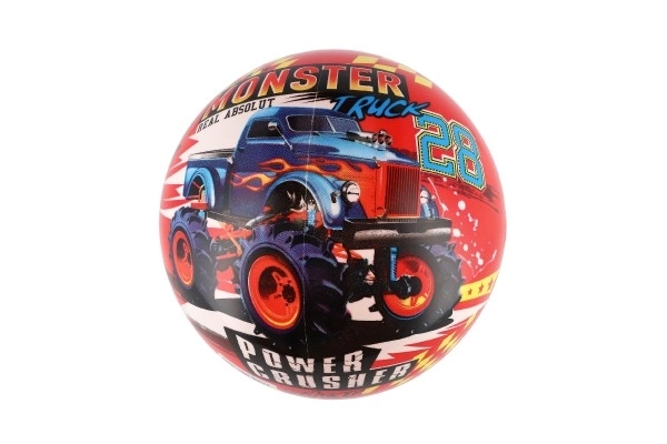 Balle avec motif de monster truck