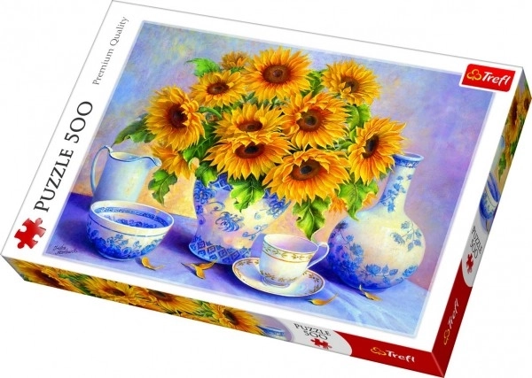 Puzzle 500 pièces Tournesols