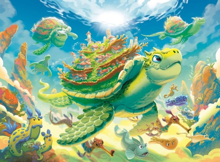 Ravensburger puzzle Monde magique sous la surface XXL 200 pièces