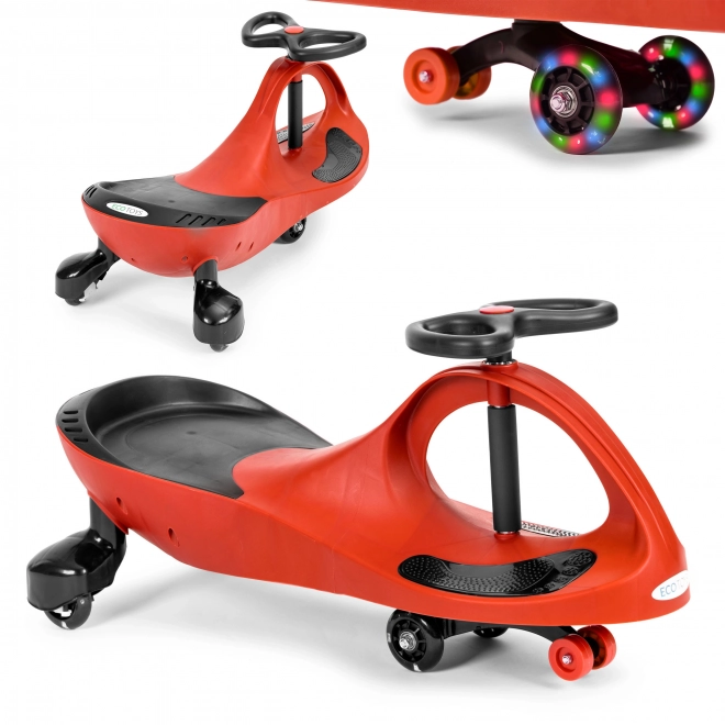 Draisienne avec roues LED rouges ECOTOYS