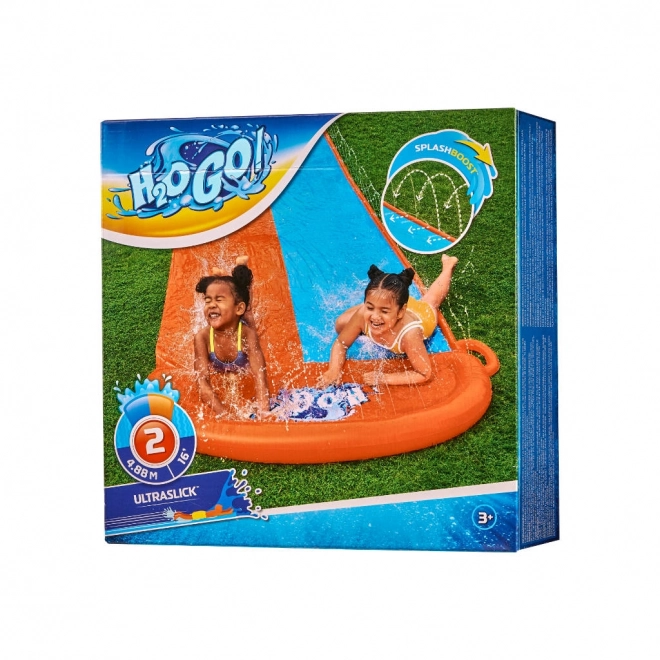 Toboggan aquatique double Bestway