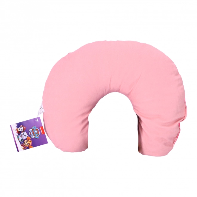 Appuie-tête, coussin de voyage pour siège auto Pat' Patrouille - rose, 35x30 cm PRODUIT D'ORIGINE SOUS LICENCE