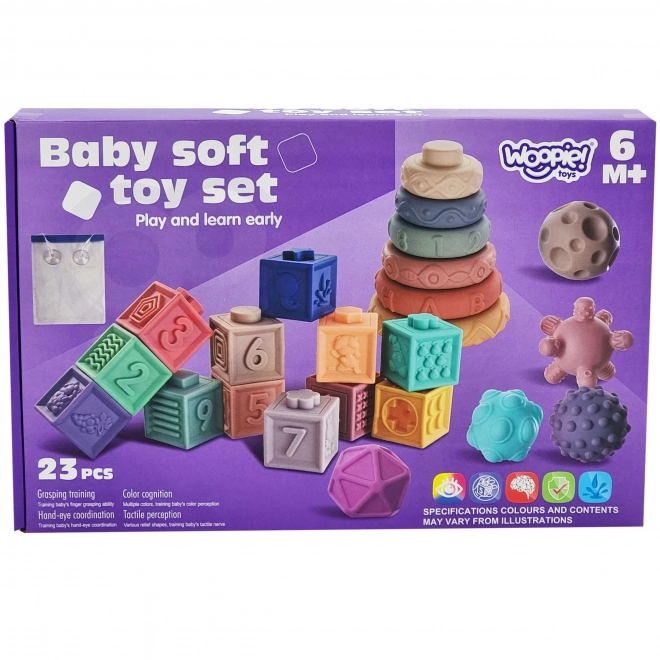 Woopie cubes sensorielles pour enfants avec comptage