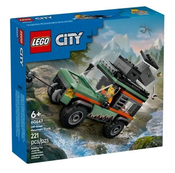 Lego City voiture tout-terrain de montagne 4x4