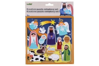 Ensemble de puzzles autocollants créatifs Crèche