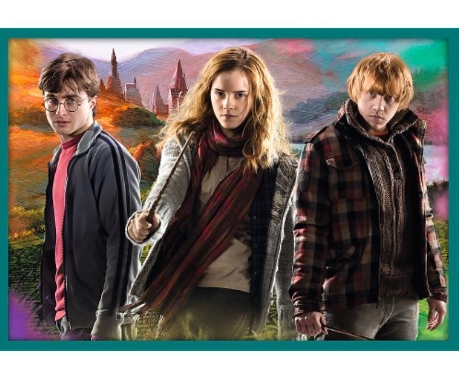 Puzzle Harry Potter - Dans le monde d'Harry Potter 10 en 1