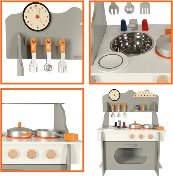 Riche assortiment d’accessoires pour une cuisine ludique