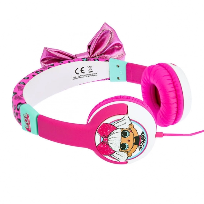Casque filaire pour enfants OTL L.O.L. Surprise! My Diva (rose)