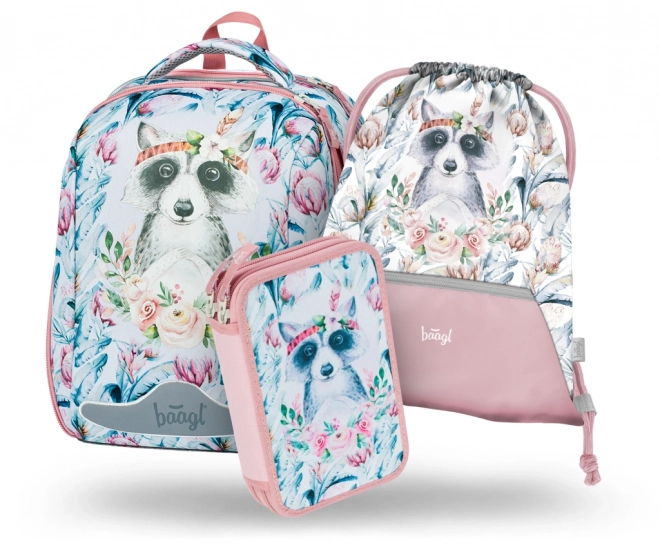 BAAGL ENSEMBLE 3 Shelly Myval: cartable, trousse, sac
