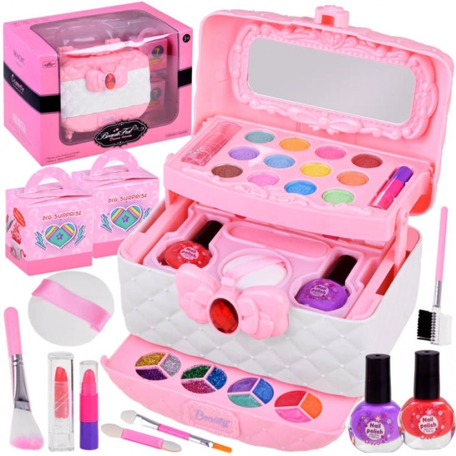Grand ensemble cosmétique rose ZA4175