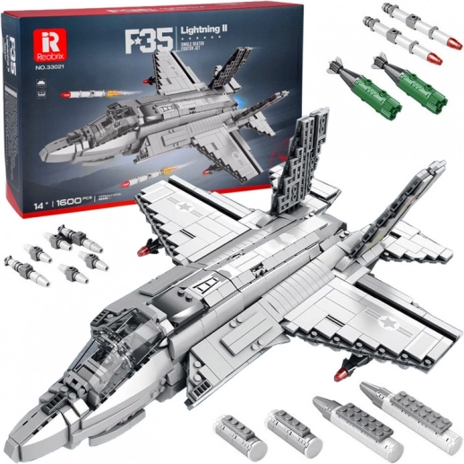 Kit technique chasseur F-35 LIGHTNING II 1600 pièces