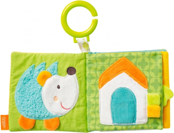 Livre en peluche renard, Forest Renard