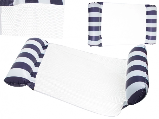 Matelas gonflable 120x70 cm bleu foncé