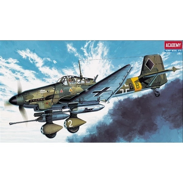 Maquette d'avion Ju-87G Stuka de ACADEMY
