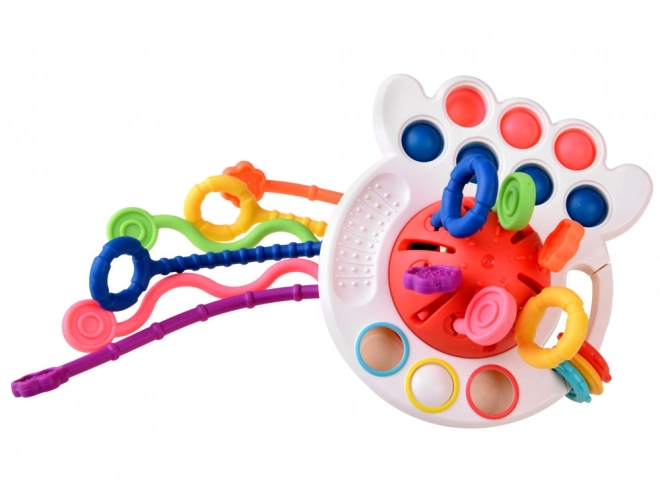 Jouet sensoriel coloré - anneau de dentition