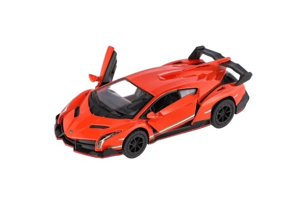 Auto Kinsmart Lamborghini Veneno métal/plastique 13cm à rétrofriction