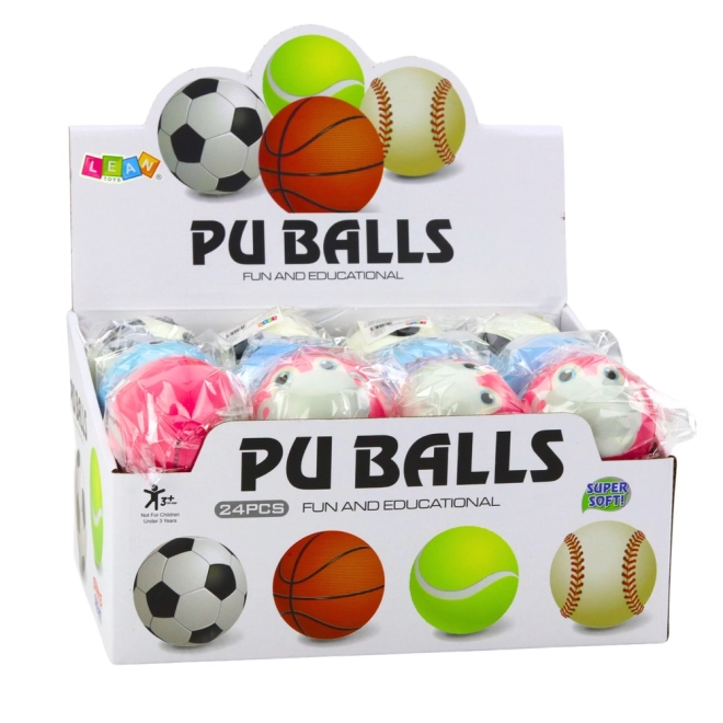 Boule antistress animaux 7cm