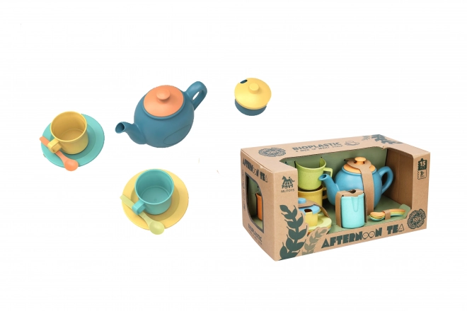 Vaisselle en bioplastique pour thé