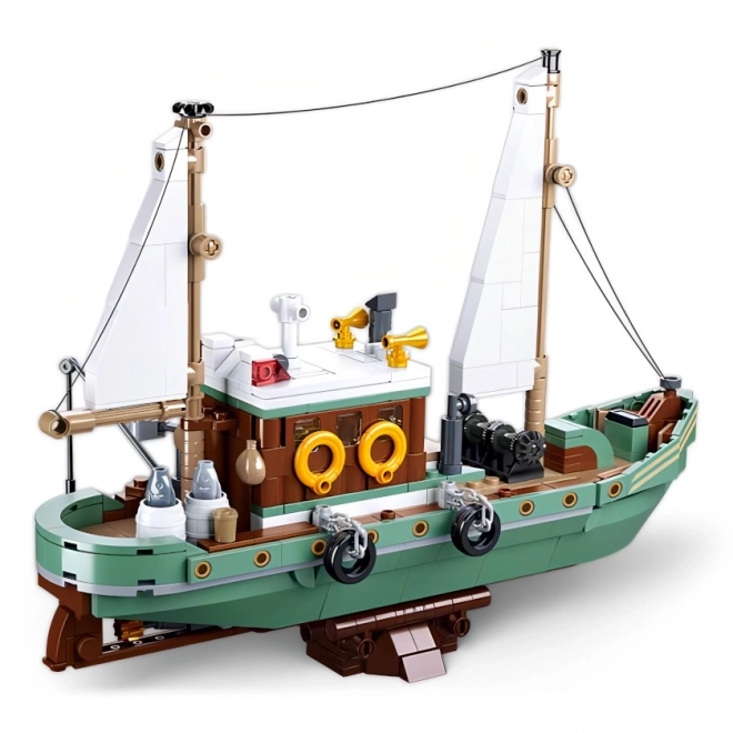 Sluban ModelBricks M38-B1119 Bateau de Pêche Ellie