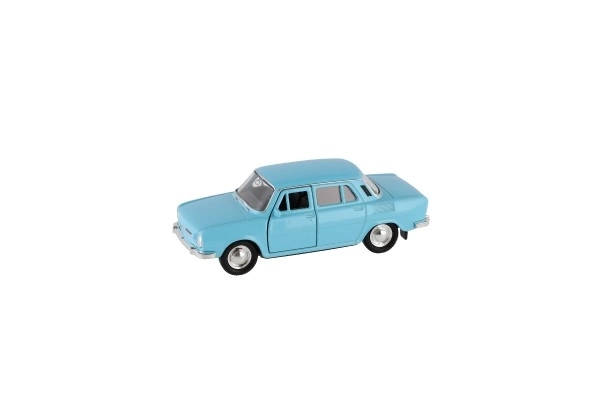 Voiture Welly Škoda 100 métal/plast 11cm 1:34 marche libre option 4 couleurs 15x7x7cm
