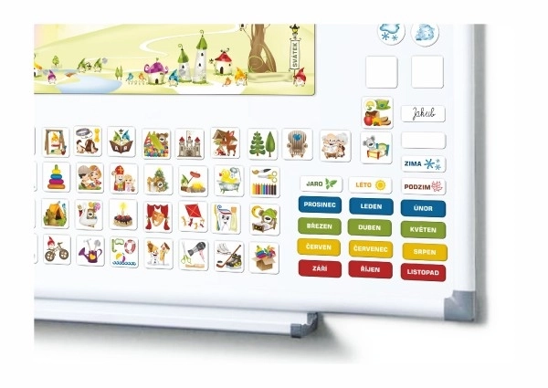 Calendrier magnétique - Crèche 114 aimants