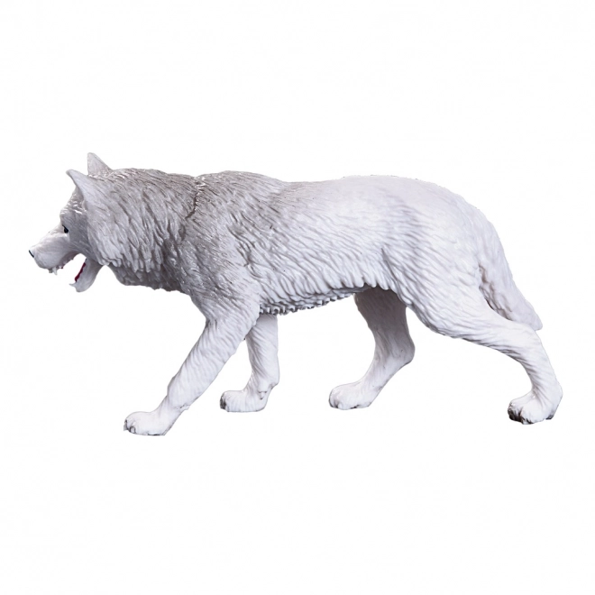 Figurine réaliste de loup arctique