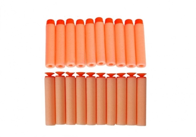 Mousqueton pour fléchettes en mousse avec cible rotative