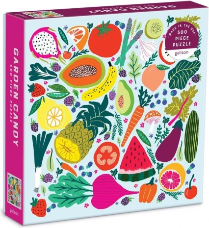 Puzzle Galison Jardin sucré 500 pièces