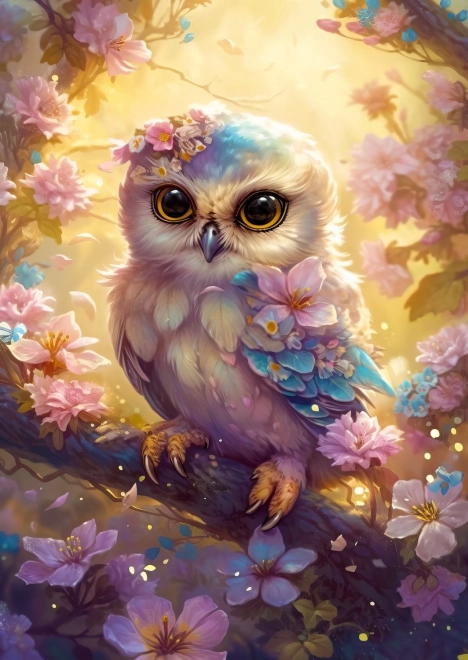 Profitez du puzzle adorables petites chouettes 1000 pièces
