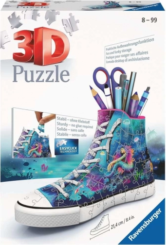 Puzzle 3D basket magique sirène des mers 112 pièces RAVENSBURGER