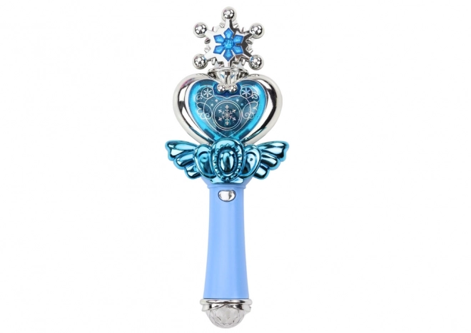 Baguette de princesse Lumières colorées Sons Bleu