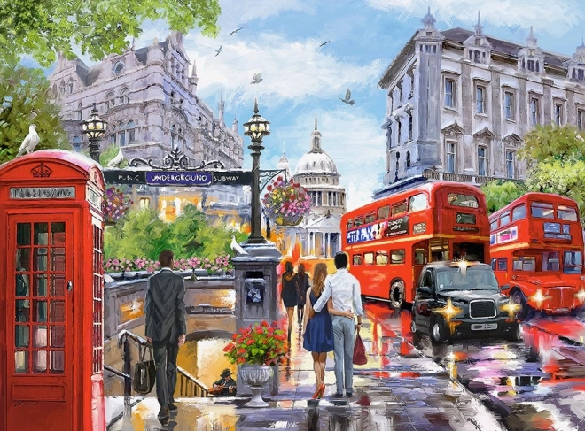 Puzzle 2000 pièces - Printemps à Londres