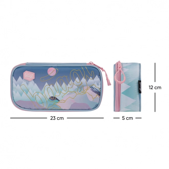 Ensemble de fournitures scolaires BAAGL Skate Moon