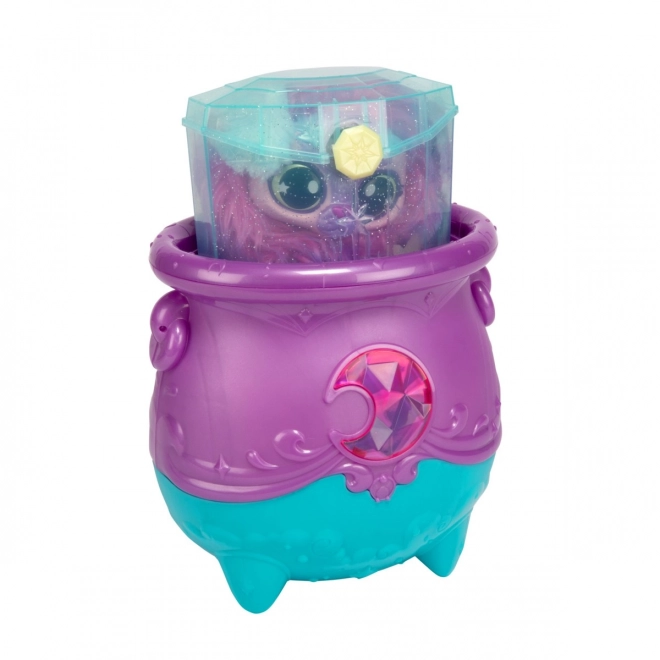 Magic Mixies Figurine Chaudron Gem Surprise, mix lunaire