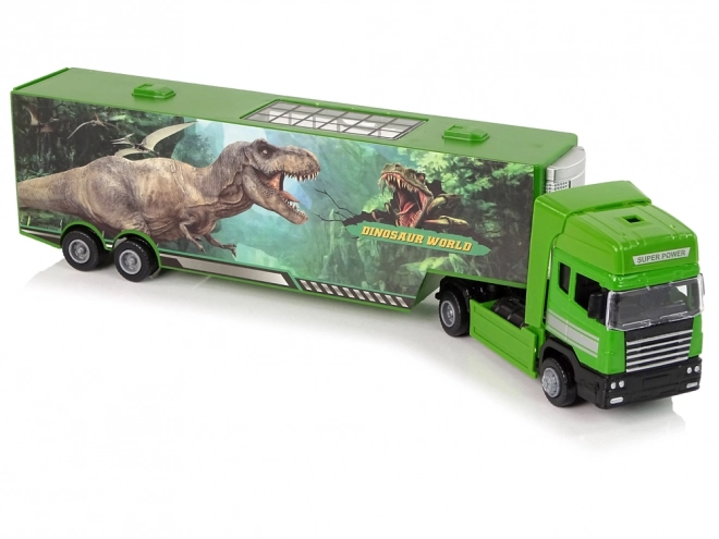 Grand transporteur de dinosaures Auto Metal