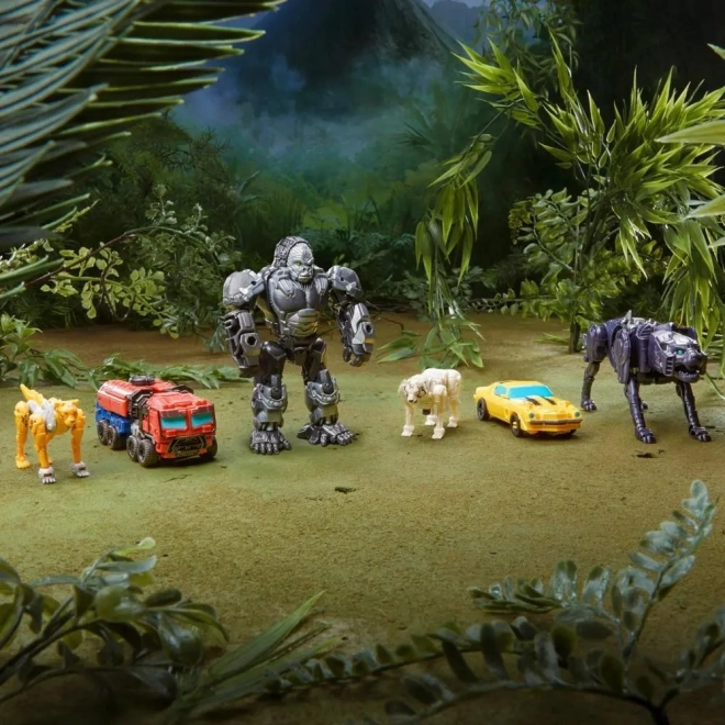 MV7 Battle Changers 2 ensemble de figurines Optimus Primal