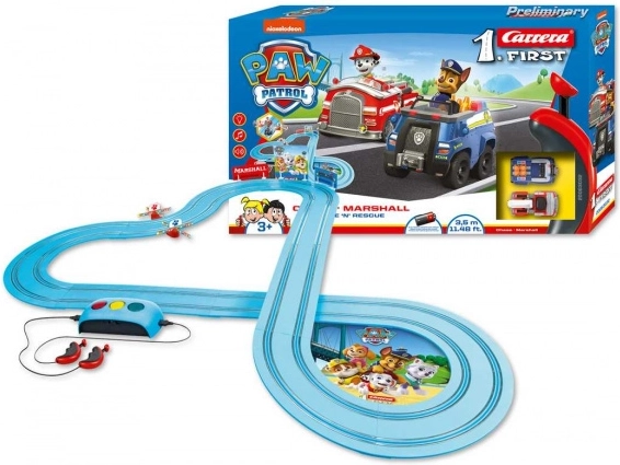 circuit de voitures Carrera First Pat’ Patrouille 3,5 m