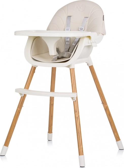 Chaise Haute Rio 2en1 Glacier