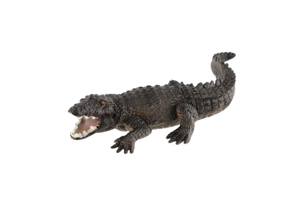 Crocodile d'Afrique de l'Ouest en plastique 17cm en sachet