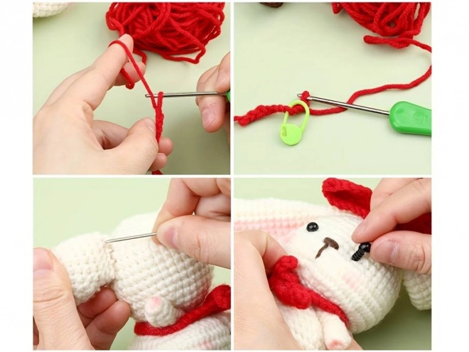 Kit créatif pour fabriquer un jouet DIY lapin