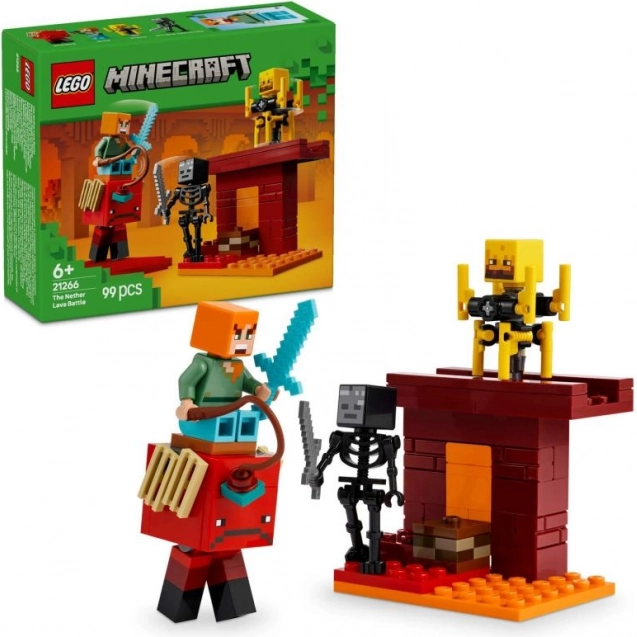LEGO Minecraft La bataille sur le pont du Nether