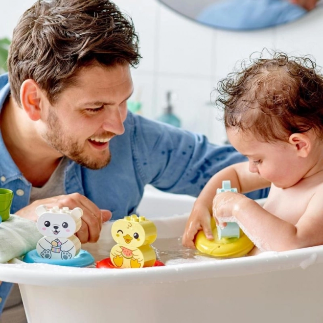 Duplo Bain Amusant : Train Flottant des Animaux