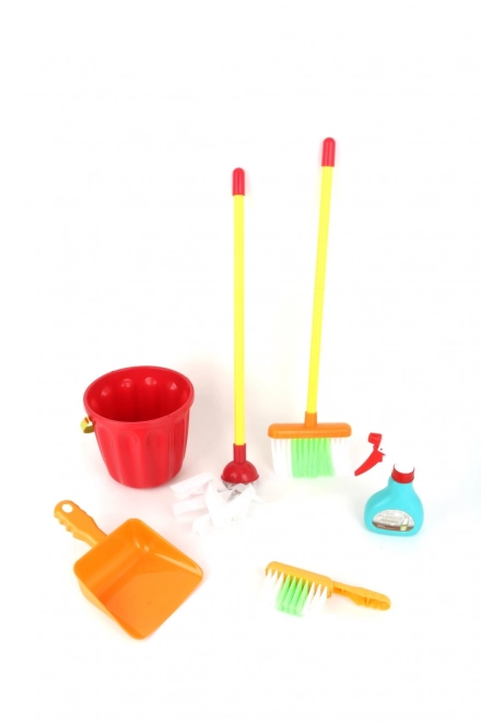 Kit de nettoyage pour enfants dans un seau