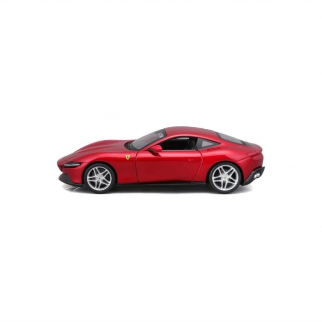 Petite voiture métallique Ferrari Roma en rouge