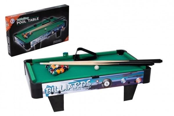Billard de table bois/plastique en boîte 62x36x6cm