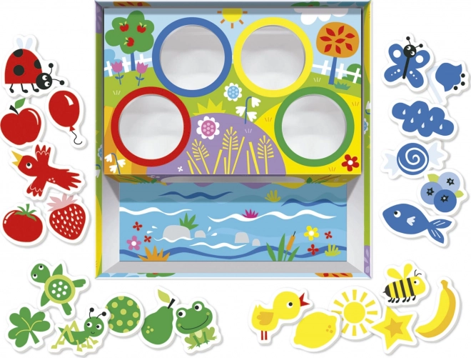 EDUCA Baby Tri des couleurs avec Greta la papillon 4x6 pièces