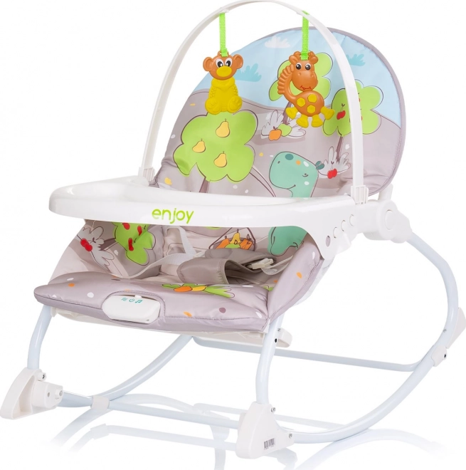 Fauteuil à bascule pour enfants Enjoy dinosaure