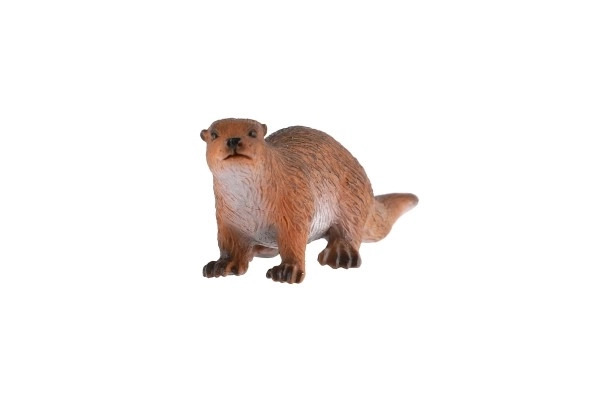 Loutre de rivière plastique zooted 10cm en sachet