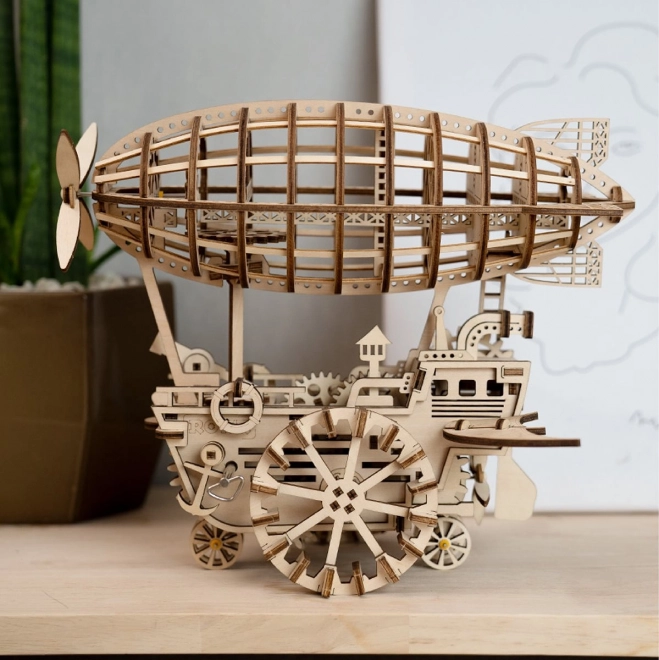 Dirigeable - Kit de construction en bois 3D