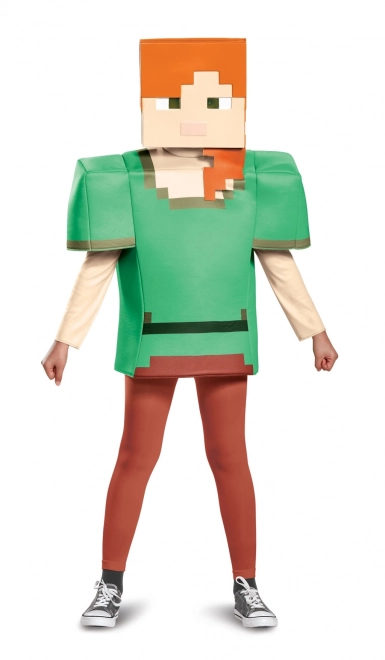 Costume Alex de Minecraft pour enfants